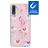 My Style Magneta Samsung Galaxy A70 Hoesje Flexibel TPU Backcover - Pink Alpaca