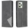 Mobigear Rhombus Slim Realme C35 Hoesje Bookcase - Zwart