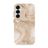 MIO Samsung Galaxy S25 MagSafe Hoesje Hardcase Backcover - Gold Marble