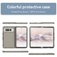 Mobigear Crystal Google Pixel Fold Hoesje Hardcase Backcover Shockproof - Grijs