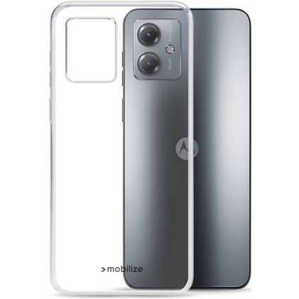 Mobilize Gelly Doorzichtig Motorola Moto G14 Hoesje Flexibel TPU Backcover - Transparant