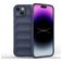 Mobigear Bumpy iPhone 15 Plus Hoesje Flexibel TPU Backcover - Donkerblauw