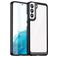 Mobigear Crystal Samsung Galaxy S23 Ultra Hoesje Hardcase Backcover - Transparant / Zwart