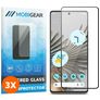 Mobigear Premium Google Pixel 8 Glazen Screenprotector - Case Friendly - Zwart (3-Pack)