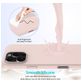 Mobigear Rubber Touch iPhone 16 Pro Max Siliconen Hoesje Backcover - Roze