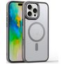 Mobigear Shockproof iPhone 16 Pro MagSafe Hoesje Hardcase Backcover - Grijs