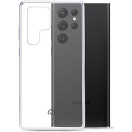 Mobilize Gelly Doorzichtig Samsung Galaxy S22 Ultra Hoesje Flexibel TPU Backcover - Transparant