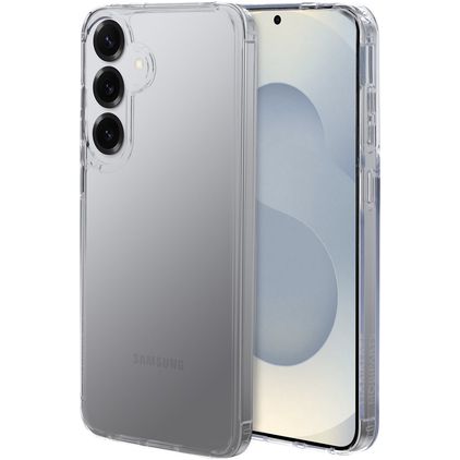 Mobiparts Classic Hardcover Doorzichtig Samsung Galaxy S25 Plus Hoesje Hardcase Backcover - Transparant
