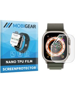 Mobigear Apple Watch Ultra - 49 mm Hydrogel TPU Screenprotector - Case Friendly