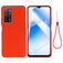 Mobigear Rubber Touch OPPO A54 Siliconen Hoesje Backcover - Rood
