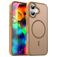 Mobigear Shockproof iPhone 17 MagSafe Hoesje Hardcase Backcover - Desert Gold