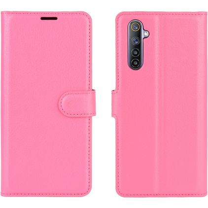Mobigear Classic Realme 6 Hoesje Bookcase Portemonnee - Magenta