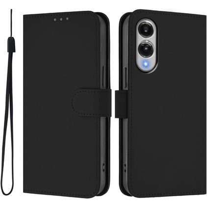 Mobigear Urban Wallet Samsung Galaxy S25 Edge Hoesje Bookcase Portemonnee - Zwart
