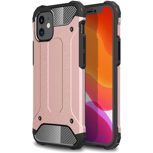 Mobigear Outdoor iPhone 12 Mini Hoesje Hardcase Backcover Shockproof - Roségoud