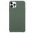 Mobigear Rubber Touch iPhone 15 Pro Siliconen Hoesje Backcover - Groen