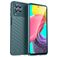 Mobigear Groove Samsung Galaxy M53 Hoesje Flexibel TPU Backcover - Groen