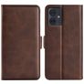 Mobigear Slim Magnet Motorola Moto G54 Hoesje Bookcase Portemonnee - Bruin