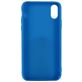 Mobigear Colors iPhone XR Hoesje Flexibel TPU Backcover - Donkerblauw