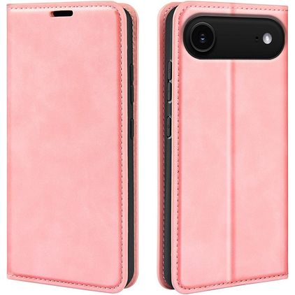 Mobigear Retro Slim iPhone Air Hoesje Bookcase Portemonnee - Roze