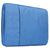 Mobigear Denim Zipper Laptop Sleeve 12 inch Laptop hoes - Blauw