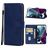 Mobigear Wallet Motorola Edge S30 Hoesje Bookcase Portemonnee - Blauw