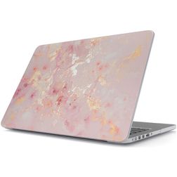 Burga Hardshell MacBook Air 13 Inch (2022-2025) Hoes Hardshell Laptopcover MacBook Case - Golden Coral - Model A2681 / A3113 / A3240