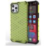 Mobigear Honeycomb iPhone 13 Pro Max Hoesje Hardcase Backcover Shockproof - Groen