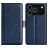 Mobigear Slim Magnet iPhone 17 Pro Hoesje Bookcase Portemonnee - Donkerblauw