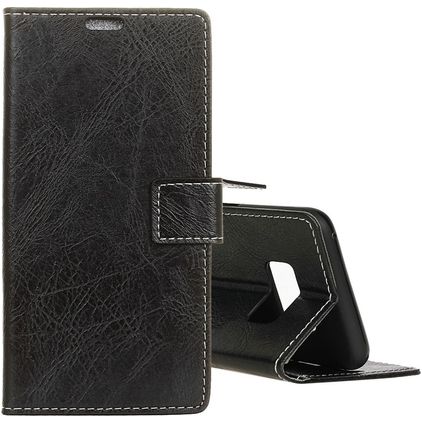 Mobigear Basic Samsung Galaxy S10e Hoesje Bookcase Portemonnee - Zwart