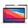 GrizzlyCoat MacBook Air 13 Inch (2022-2025) Screenprotector Anti-Glare Folie - Case Friendly - Zwart Model A2681 / A3113 / A3240