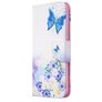 Mobigear Design Huawei P40 Lite E Hoesje Bookcase Portemonnee - Vlinder