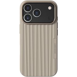 Nudient Bold iPhone 17 Pro MagSafe Hoesje Hardcase Backcover - Linen Beige