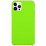 Mobigear Rubber Touch iPhone 15 Pro Siliconen Hoesje Backcover - Lime