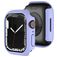 Mobigear Colors Dun Apple Watch - 45 mm Hardcase Hoesje - Paars