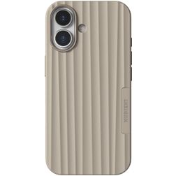Nudient Bold iPhone 17 MagSafe Hoesje Hardcase Backcover - Linen Beige