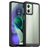 Mobigear Crystal Motorola Moto G54 Hoesje Hardcase Backcover - Zwart