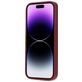 Mobiparts iPhone 14 Pro Siliconen Hoesje Backcover - Plum Red