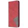 Mobigear Rhombus Slim Huawei P40 Lite E Hoesje Bookcase - Rood