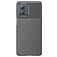 Mobigear Groove Motorola Moto G53 5G Hoesje Flexibel TPU Backcover - Zwart