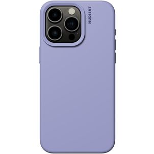 Nudient Base iPhone 15 Pro Max Siliconen Hoesje Backcover - Soft Purple