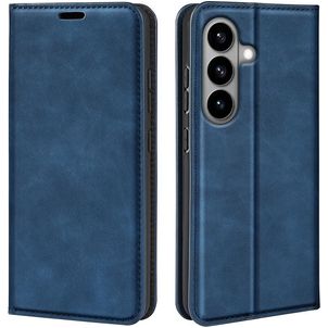 Mobigear Retro Slim Samsung Galaxy S26 Hoesje Bookcase Portemonnee - Blauw
