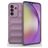 Mobigear Bumpy Samsung Galaxy A56 Hoesje Flexibel TPU Backcover - Paars