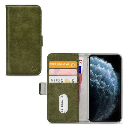 Mobilize Elite Gelly iPhone 11 Pro Hoesje Bookcase Portemonnee - Groen