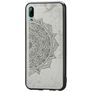 Mobigear Mandala Huawei Y7 Pro (2019) Hoesje Hardcase Backcover - Grijs