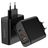 Mobilize Wall Charger Triple USB / USB-C Oplader Power Delivery 100W - Zwart