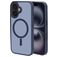 Mobiparts Hardcover iPhone 16 MagSafe Hoesje Hardcase Backcover - Satin Blue
