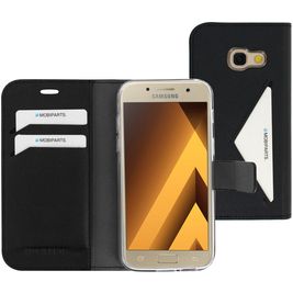 Mobiparts Classic Wallet Samsung Galaxy A3 (2017) Hoesje Bookcase Portemonnee - Zwart