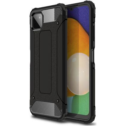 Mobigear Outdoor Samsung Galaxy A22 5G Hoesje Hardcase Backcover Shockproof - Zwart
