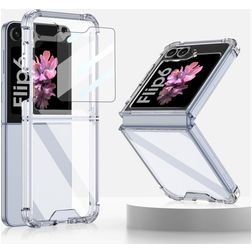 Mobigear Crystal Doorzichtig Samsung Galaxy Z Flip 6 Hoesje Hardcase Backcover - Transparant