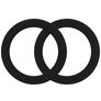 Mobilize Magnet Ring Magsafe Ring voor iPhone - Zwart (2-Pack)